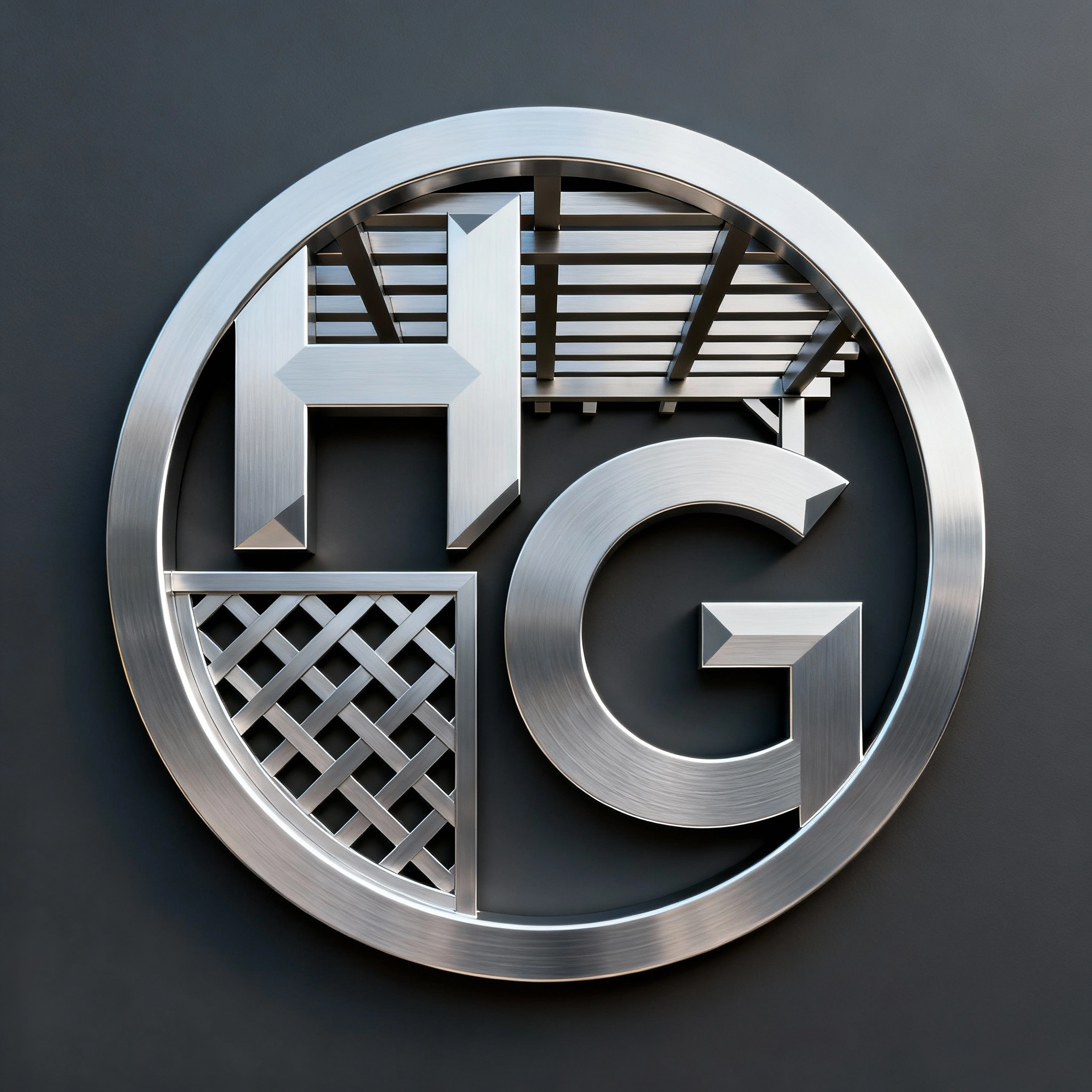 לוגו HG - חלפון אלומיניום פרגולות